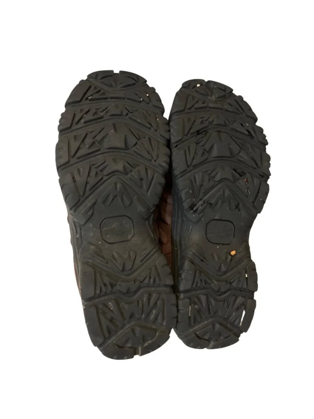 Earth Shoes Border Mens 12 Brown Black Leather Waterproof Hiking Boots 574976 Us